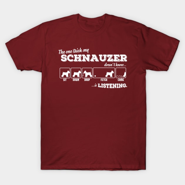 Schnauzer T-Shirt by nektarinchen